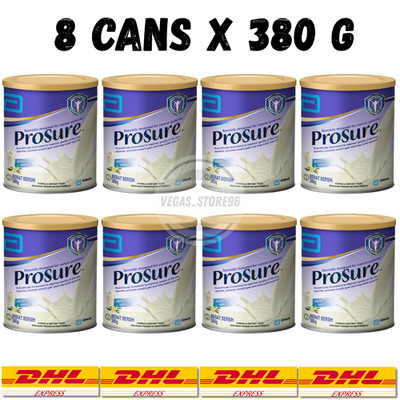 8X 380g Abbott Pro Sure Milk Improve Appetite High Protein Prebiotic EPA Vanilla