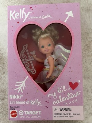 Nikki My Li'l Valentine Friend Of Kelly 2001 Mattel Target Special Edition NIB