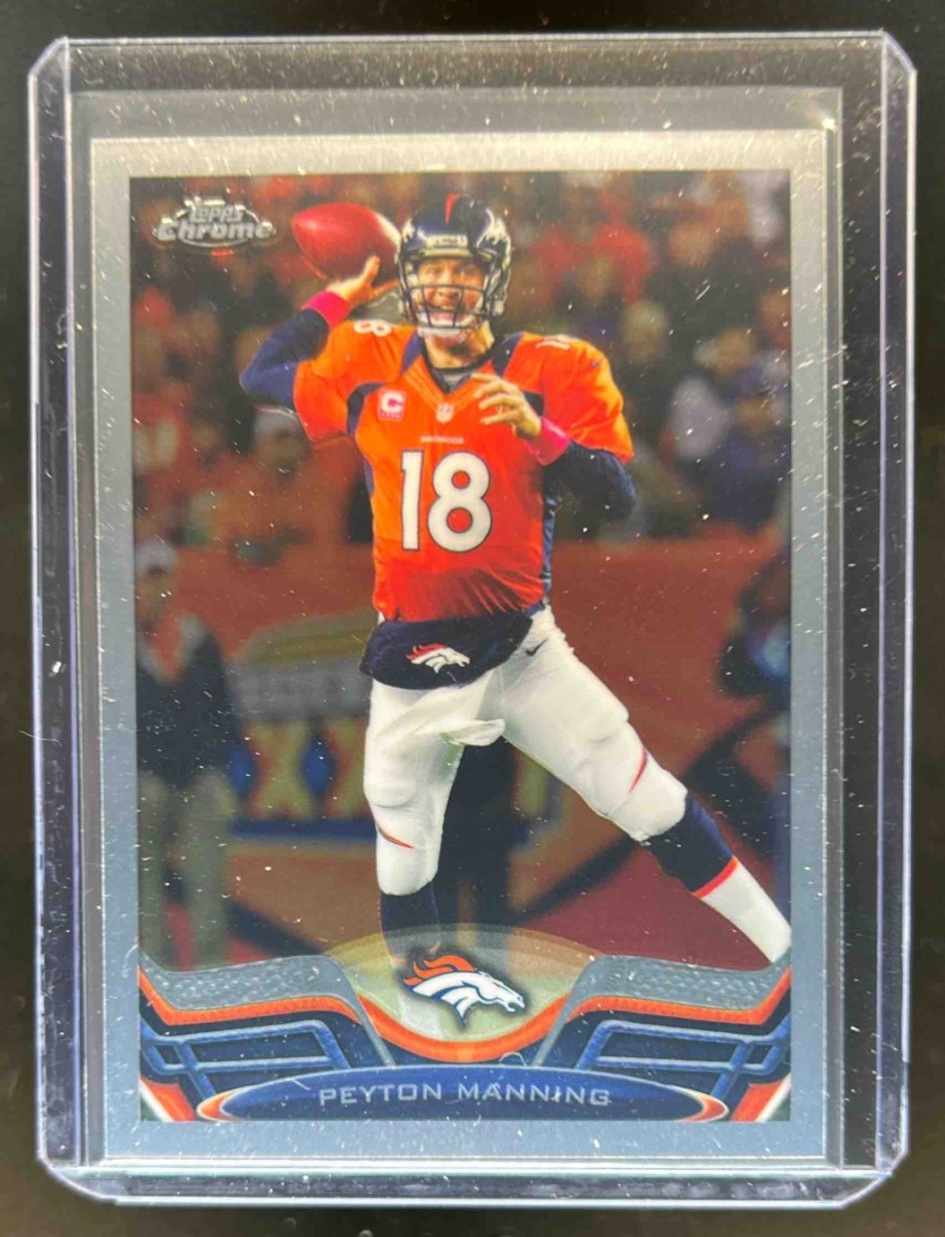 2013 Topps Chrome Peyton Manning #1b Broncos