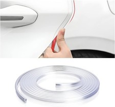 Car Door Edge Guards, 16Ft PVC U Shape Sealed Door Edge Protection, Anti-Collisi