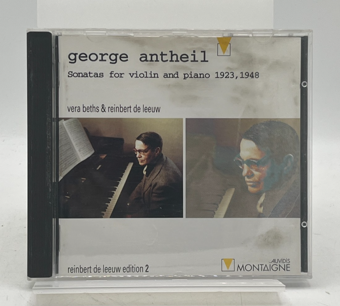 George Antheil: Vera Beths Sonatas for violin and piano 1923, 1948 CD 1994