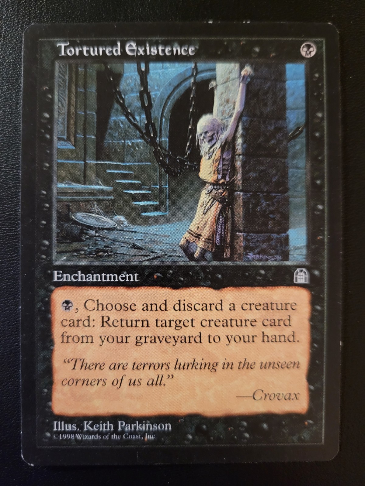 Tortured Existence - Stronghold (1998) - LP- Pauper Staple - MTG