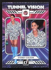 2025 Donruss WNBA Sydney Colson Tunnel Vision #11 Card