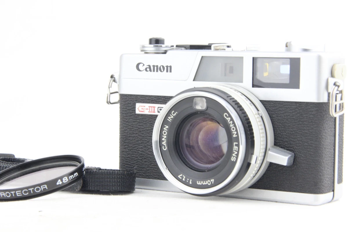 Canon Canonet QL17 GIII Film Cameras for sale - eBay
