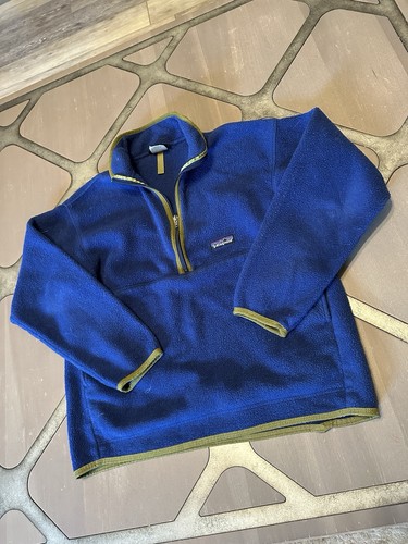 2 Vintage Kids Patagonia Synchilla Q Zip Fleece Jackets! - Picture 2 of 8