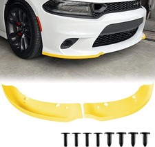 Dodge Charger Front Bumper Lip Splitter Protector Guard for 2015-2023  Yello...