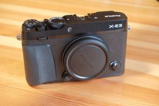 Fujifilm Fuji X-E3 24.3MP Mirrorless Digital Camera Body Black Working English
