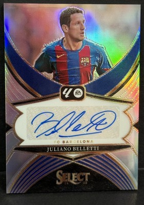 2024-25 Panini Select La Liga Barcelona Juliano Belletti Auto
