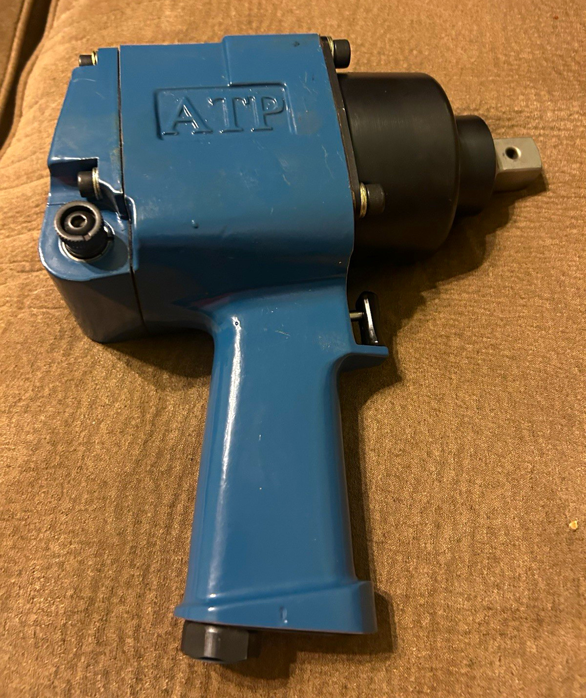 ATP Blue Pneumatic Impact Wrench Air Tool - Air Powered Impact Wrench