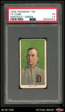1909 T206 Ty Cobb Green Tigers HOF RARE VARIATION PSA 1.5 - FAIR