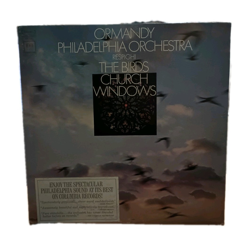 Columbia Masterworks Respighi The Birds/Church Windows Ormandy Vinyl LP MS7242
