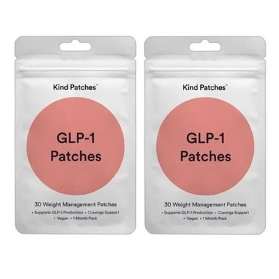 2 Packs Kind Patches Metabolic Balance Berberine Supplement 60 Count, Vegan New