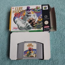 ebay® Auktion 177982001258 | Clay Fighter 63 1/3 für Nintendo N64 - OVP Thumbnail of ebay® auction 177982001258 | Clay Fighter 63 1/3 für Nintendo N64 - OVP