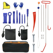 27x Car Door Repair Hand Tools Wedge Pump Locksmith Air Cushion Grabber Tool Set