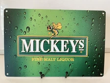 Mickey’s Fine Malt Liquor Sign - Beer - Big Mouth Grenades - Mean Green