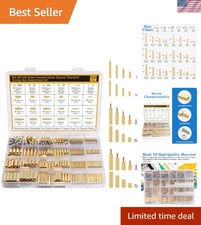 420Pcs M2 M3 M4 Motherboard Standoffs Screws Nuts Kit, Hex Male-Female Brass ...