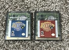 Zelda Oracle of Ages Seasons Game Boy Color Nintendo GBC Games Authentic Saves