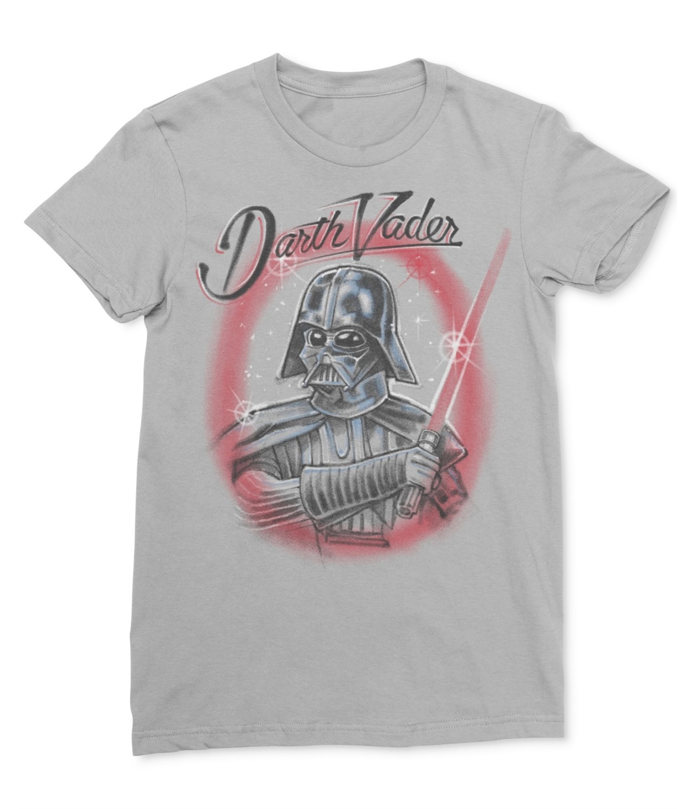 Великолепная мужская футболка с рисунком Дарта Вейдера серая Маленькая 4390₽