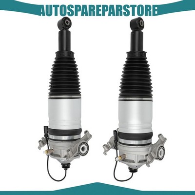 Pair Rear Air Suspension Shock Strut For 2011-18 Porsche Cayenne 92A 958 Touareg