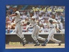 ⚾ 1993 Donruss Baseball Spirit of the Game #SG6 Frank THOMAS / George BELL ⚾