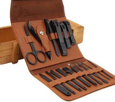 16Pcs Nail Clippers Set,Manicure Set,Nail Care Kit, Nail Tools,Pedicure Grooming