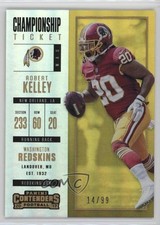 2017 Panini Contenders Season Championship Ticket 14/99 Robert Kelley #87 we5