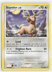 Stantler 113/132 Secret Wonders Common Pokemon Card