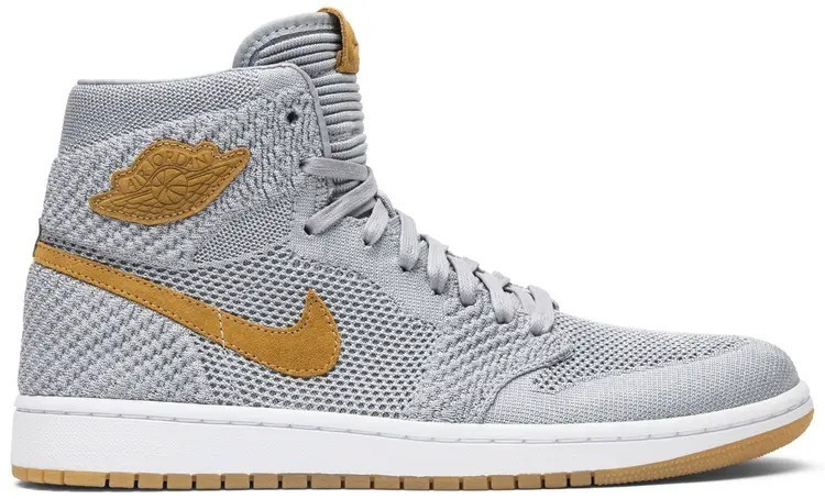 Jordan 1 Retro OG Flyknit High Wolf Grey for Sale | Authenticity