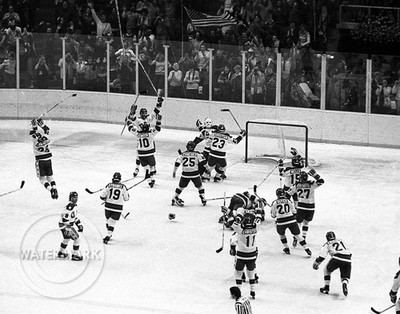 1980 Team USA Hockey Lake Placid Olympic 8x10 Photo Picture On Ice Miracle T3