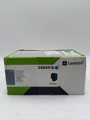 Lexmark 24B6516 Cyan Toner. New Sealed Box, Free Ship!