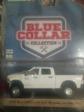 Greenlight Blue Collar Collection 2016 RAM 2500 with Salt  Spreader & Snow Plow