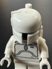 LEGO Star Wars 2010 Boba Fett White Prototype Minifigure SW0275 