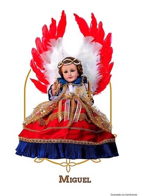   Traje del Arcangel Miguel para Niño Dios  