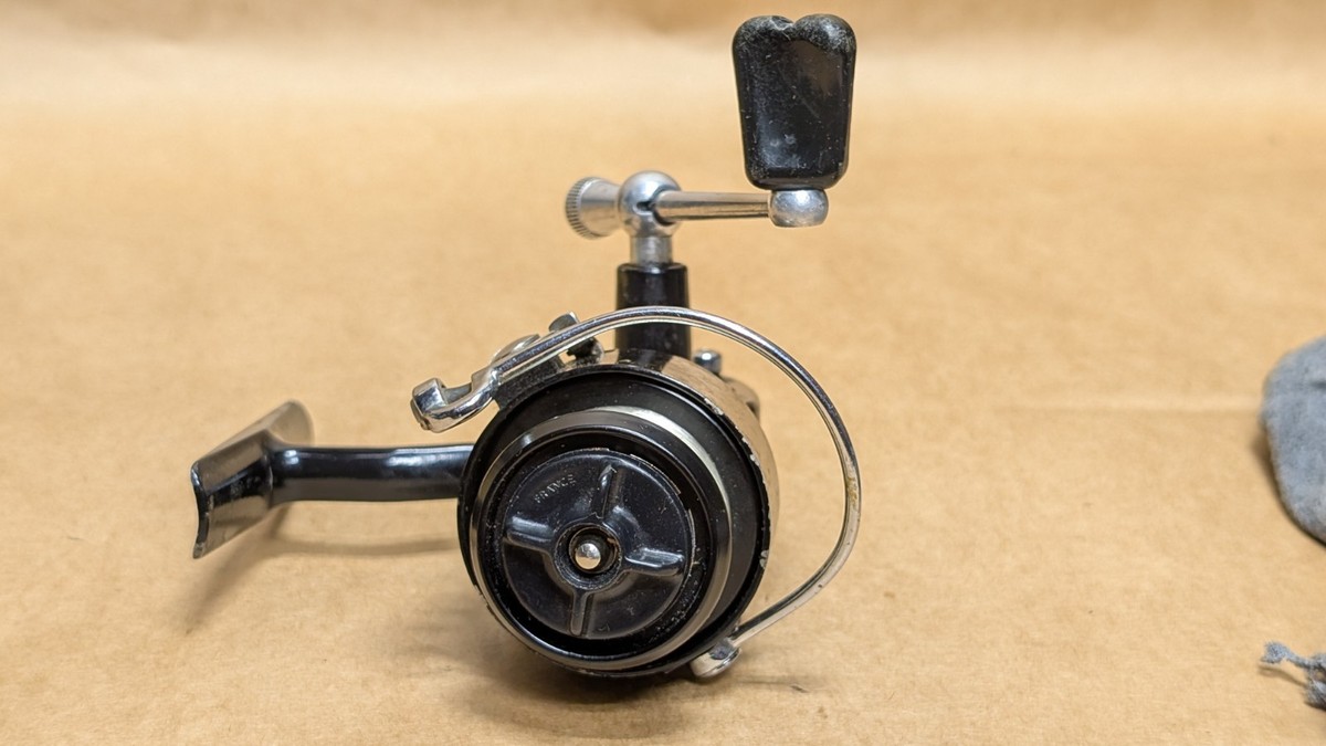 Vintage Garcia Mitchell 308 Spinning Reel With Box For Parts Or