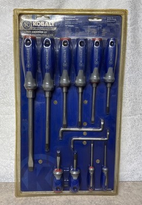 Kobalt Tools Professional Screwdriver Set 12 Pieces BS