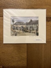 Signed Print By Elisabeth Clarke Of Jamaica Inn Cornwall