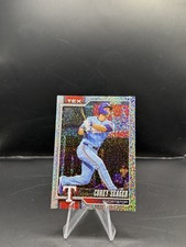 2026 Topps Series 1 Celebration #96 Corey Seager Confetti Texas Rangers