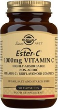 Solgar Ester-C 1000 Mg Vitamin C Capsules Healthy Immune System 90pcs