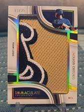 🔥🔥🔥 2023 Panini Immaculate Sp /25 Jackson Chourio Rookie Patch Non Auto Rc