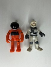 Astro Venture Space Rover 3  Inch Astronaut Action 2 Figures Orange  White