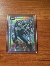2026 Topps Chrome Marvel #196 White Fox -Storm’s Lightning Refractor