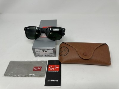 小物 Ray-Ban WAYFARER Ray Ban New Wayfarer Rubber Black Sunglasses ORB2132 805289421788