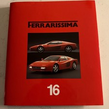 Ferrarissima 16 Ferrari 512 Tr Book Complete W Original Pininfarina Blue Print Ferrarissima 16 Ferrari 512 Tr Book Complete W Original Pininfarina Blue Print