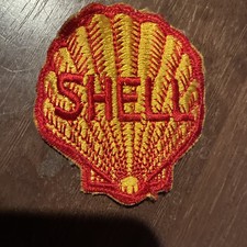 Vintage Shell Motoroil Gasoline Clam Shell Patch Gas & Oil vintage