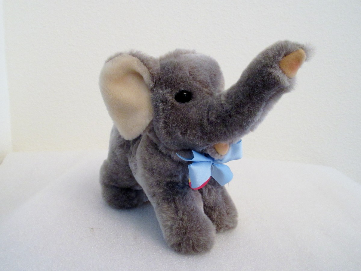 Schuco 1959年製 7325-Elefant 9cm グレーぬいぐるみ象 ゾウのエディー | ドイツ最高級テディベアのシュタイフ日本公式サイト