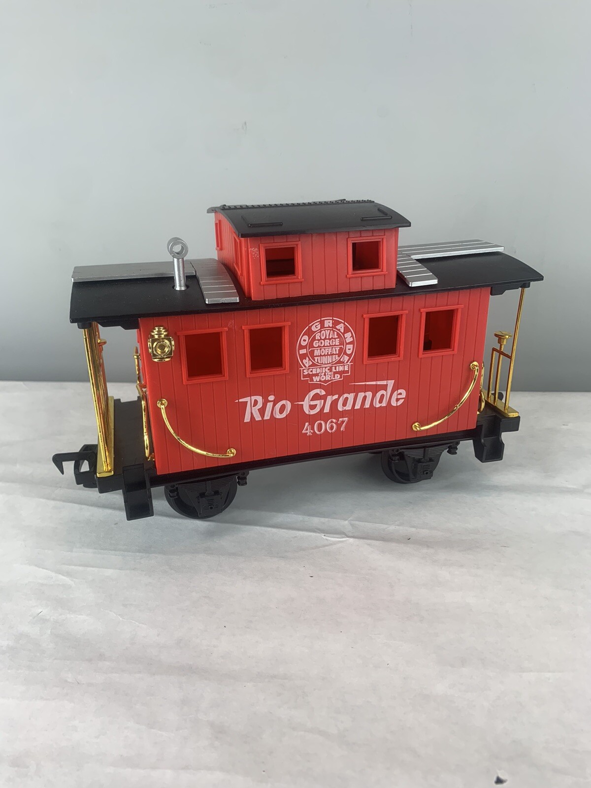 Eztec / Scientific Toys Rio Grande Caboose Car 4067 Train G Scale