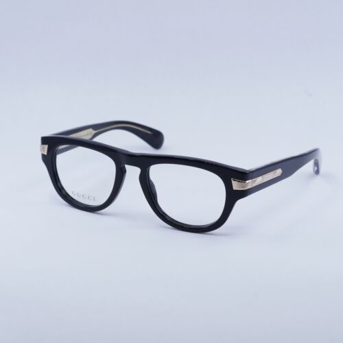 Gafas GUCCI GG1519O 001 negras 51 mm nuevas auténticas - Imagen 3 de 6