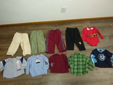 Boy's 24 Months - Lot of 10 pieces Long Sleeve Tops and Pants