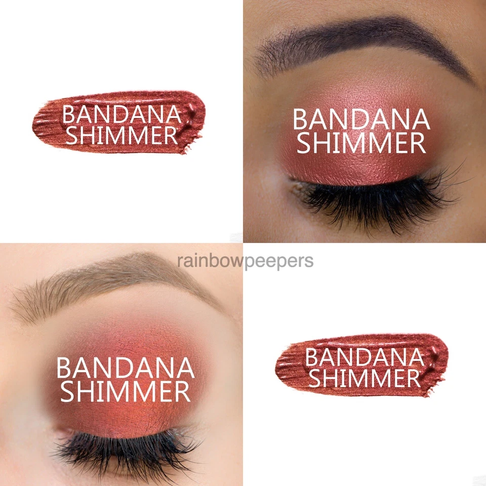 ShadowSense BANDANA SHIMMER New/Sealed LE Creme to Powder Eyeshadow By SeneGence - Image 2 of 4