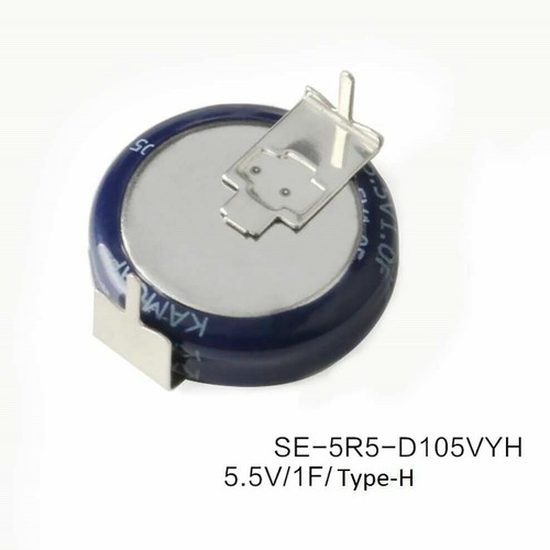 Farad Capacitors 5.5V 1F SE-5R5-D105VY Type-C Type-H Type-V Super Capacitors - Picture 4 of 5